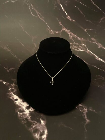 Gold Classic Cross Necklace